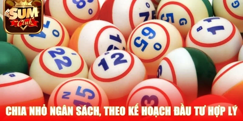 Chia nhỏ ngân sách, theo kế hoạch đầu tư hợp lý cho từng kỳ